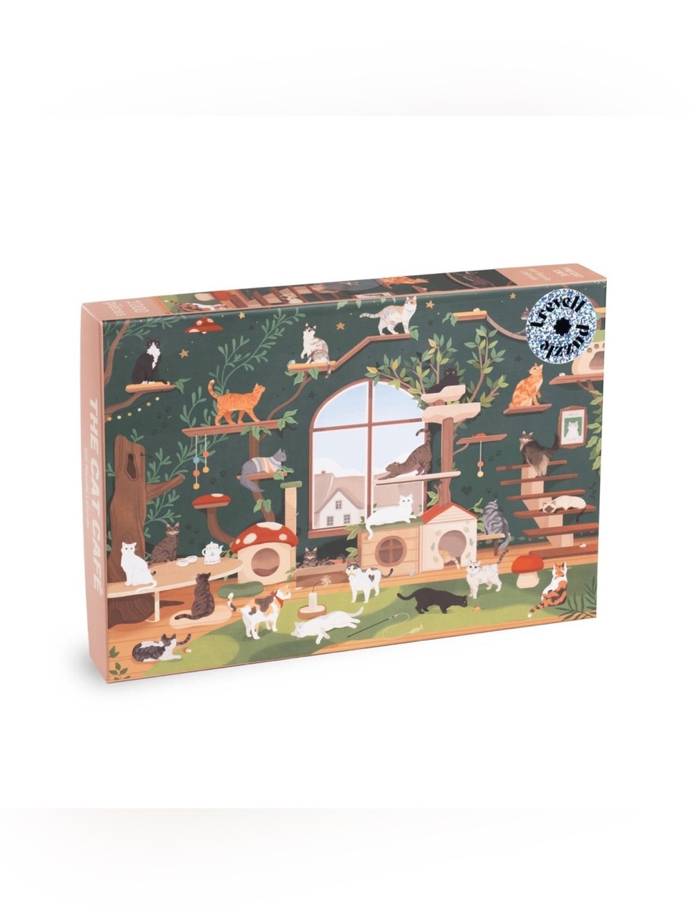 The Cat Café | 1,000 Piece Jigsaw Puzzle
by Trevell